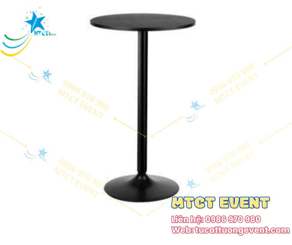 Bàn bar 1m05 không khăn 4