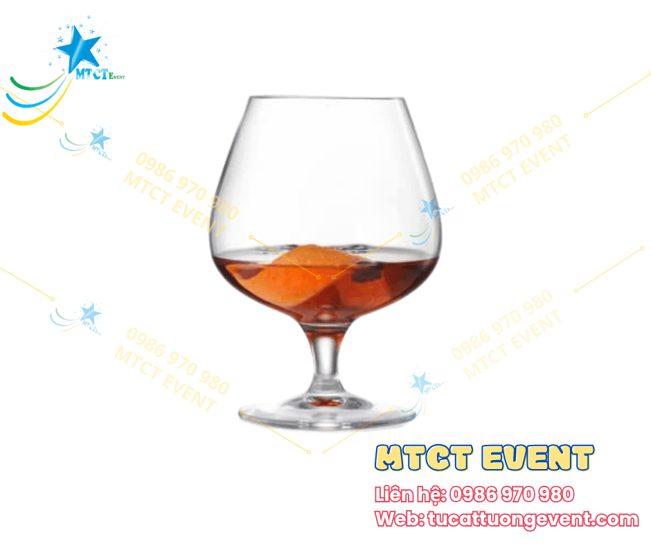 Ly rượu táo Brandy